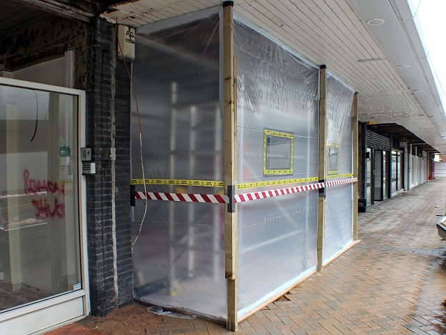 Asbestos removal in Doncaster - Queensgate, Waterdale shops regeneration project