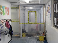 Asbestos removal whilst school in use