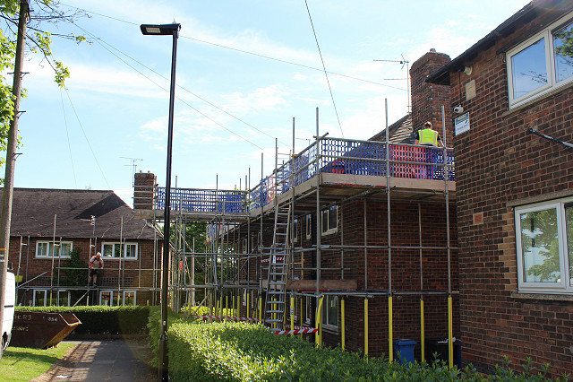 Asbestos sheffield roofing fixed scaffold copy