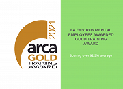 Asbestos employees awarded ARCA Gold training certificates