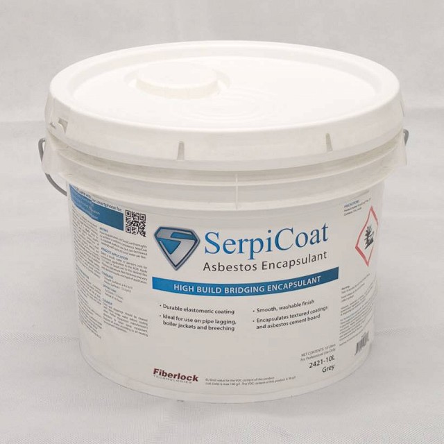 ET150 Encapsulation Paint is a commonly used product to encapsulate asbestos