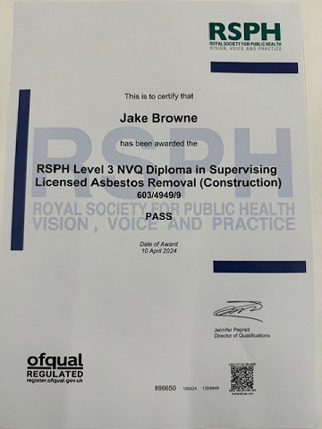 Jake Browne NVQ