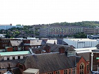 View from the rooftop of Sheffield City Centre