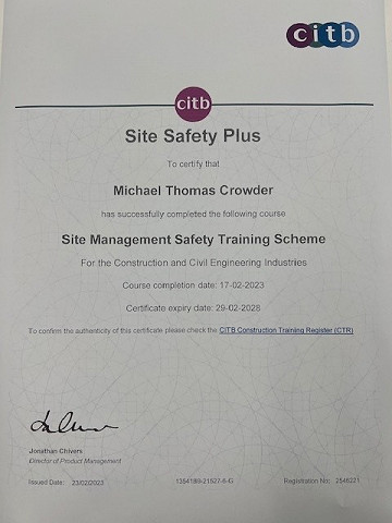 Site Management Safety Training Scheme (SMSTS)
